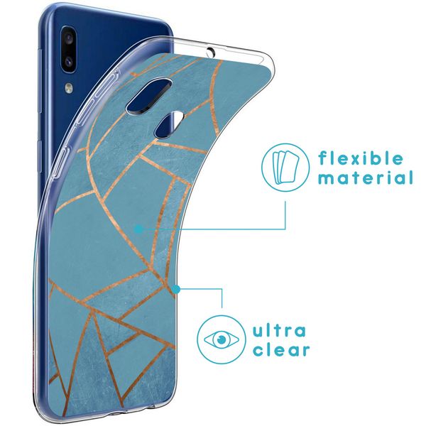 imoshion Coque Design Samsung Galaxy A20e - Blue Graphic