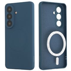 imoshion Coque Couleur avec MagSafe Samsung Galaxy S26 - Bleu foncé