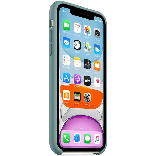 Apple Coque en silicone Apple iPhone 11 - Cactus