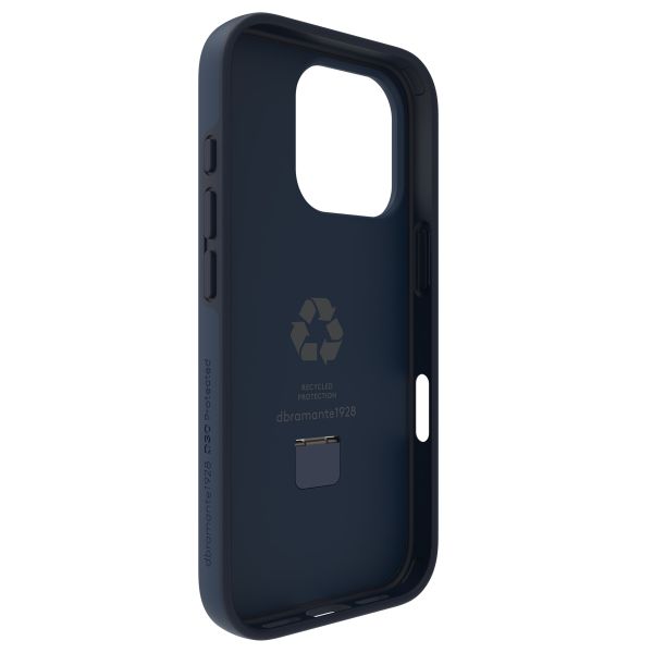 dbramante1928 Coque Iceland Ultra D3O avec MagSafe Stand Apple iPhone 16 Pro - Blue