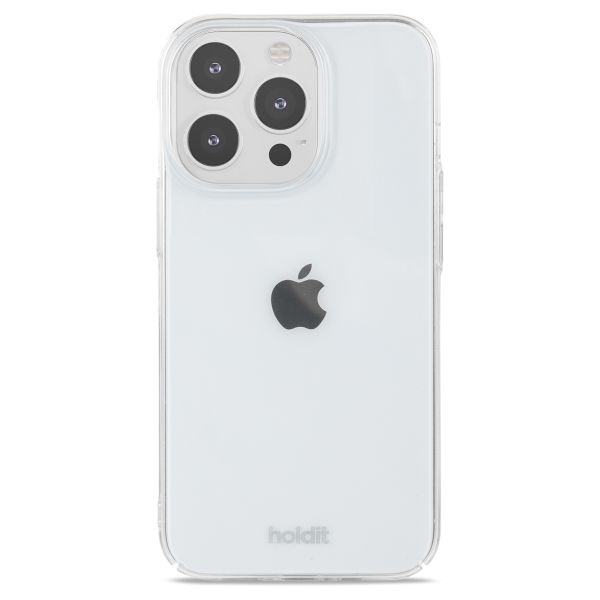 Holdit Coque Slim iPhone 15 Pro - Transparent