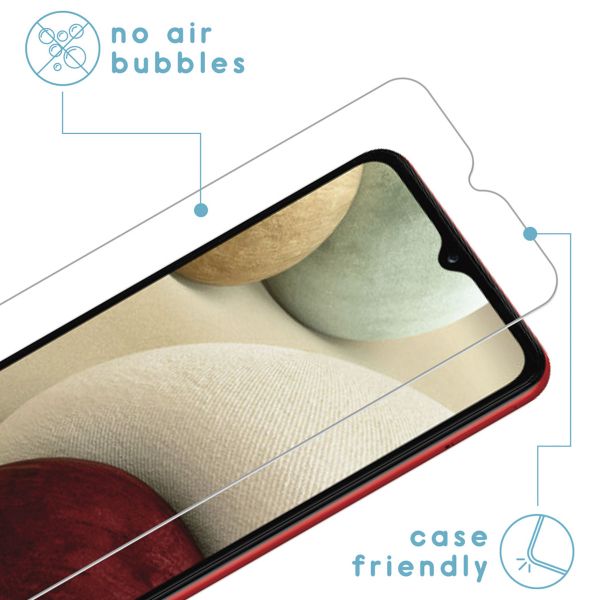 imoshion Protection d'écran en verre trempé 2 pack Samsung Galaxy A12