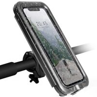 Accezz Support de téléphone pour vélo Pro Samsung Galaxy A22 (5G) - Universel - avec étui - Noir