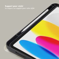 Selencia Coque tablette Vivid Apple iPad 11 (2025) 11 pouces A16 / iPad 10 (2022) 10.9 pouces - Desert Waves Beige