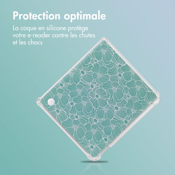 imoshion Coque Design Clear Kobo Libra Colour - Botanica