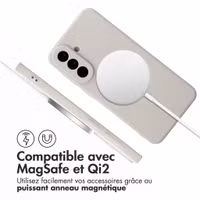 imoshion Coque Couleur avec MagSafe Samsung Galaxy A37 (5G) - Beige