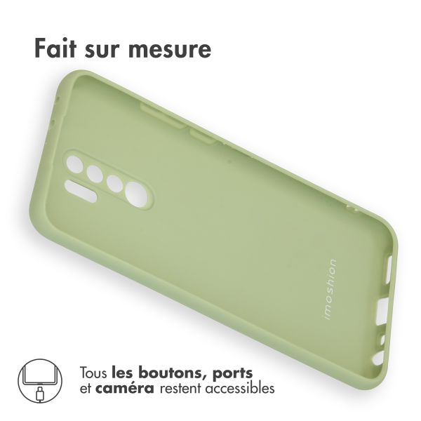 imoshion Coque Couleur Xiaomi Redmi 9 - Olive Green