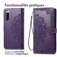 imoshion Etui de télephone Mandala Sony Xperia 10 V - Violet