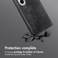 imoshion Étui de téléphone portefeuille Slim Samsung Galaxy S26 Plus - Noir