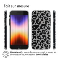 imoshion Coque Design Apple iPhone SE (2022 / 2020) / 8 / 7 - Leopard Transparent