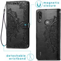 imoshion Etui de télephone Mandala Motorola Moto E7i Power - Noir