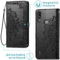 imoshion Etui de téléphone portefeuille Motorola Moto E7i Power -noir