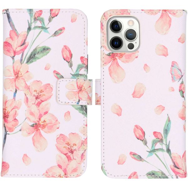 imoshion Coque silicone design iPhone 12 (Pro) - Blossom Watercolor