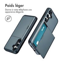 imoshion Coque arrière avec porte-cartes Samsung Galaxy S25 Plus - Bleu foncé