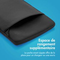 imoshion Pochette ordinateur avec compartiment 14 pouces - Black