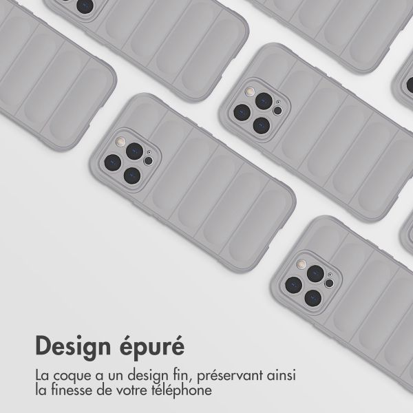 imoshion Coque arrière EasyGrip iPhone 13 Pro - Gris