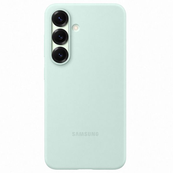 Samsung Original Coque en silicone Samsung Galaxy S25 - Mint