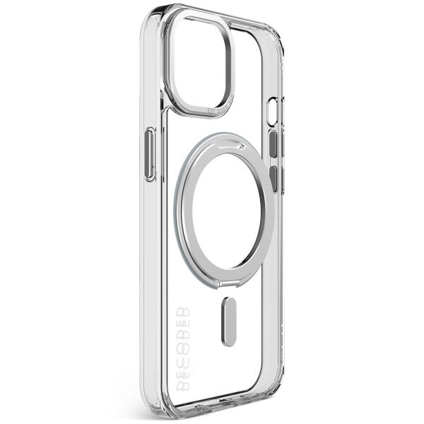 Decoded ﻿Coque Clear Stand avec MagSafe iPhone 15 - Transparent