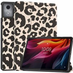imoshion Coque tablette Design Trifold Lenovo Tab K11 Plus - Leopard