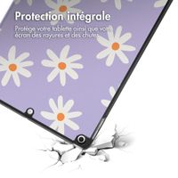 imoshion Coque tablette Design iPad 7 (2019) / iPad 8 (2020) / iPad 9 (2021) 10.2 inch - Flowers Distance