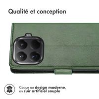 imoshion Étui de télephone portefeuille de luxe Xiaomi 15T Pro - Vert