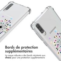 imoshion Coque Design avec cordon Samsung Galaxy A50 - Sandstone Dandelion