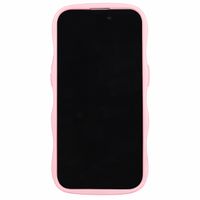 Holdit Coque Wavy iPhone 14 Pro - Pink / Transparent