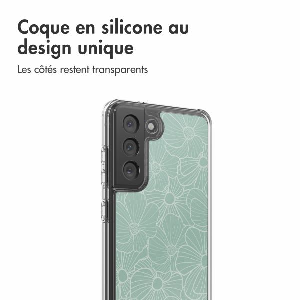 imoshion Coque Design Samsung Galaxy S21 FE - Botanica