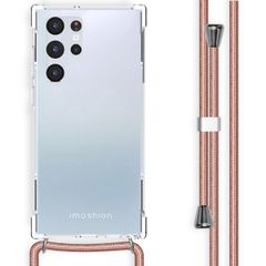 imoshion Coque avec cordon Samsung Galaxy S22 Ultra - Rose Champagne