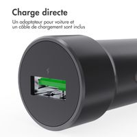 Accezz Support de téléphone pour voiture - MagSafe - Chargeur sans fil - Universel - Grille de ventilation - Noir