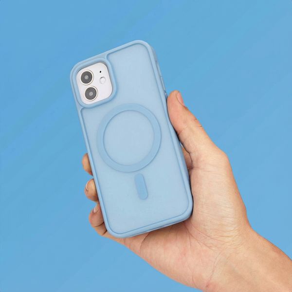 imoshion Coque Color Guard avec MagSafe Apple iPhone 12 (Pro) - Bleu clair