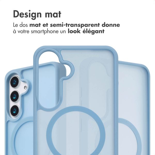 imoshion Coque Color Guard avec MagSafe Samsung Galaxy S25 Plus - Bleu clair