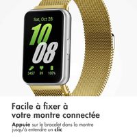 imoshion Bracelet magnétique milanais Samsung Galaxy Fit 3 - Doré