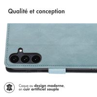 imoshion Étui de télephone portefeuille Samsung Galaxy S25 FE - Bleu clair