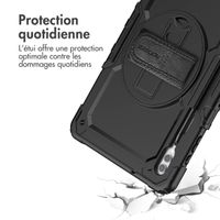 Accezz Coque arrière Defender XT Samsung Galaxy Tab S10 Ultra / Tab S9 Ultra - Noir