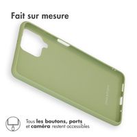 imoshion Coque Couleur Samsung Galaxy M53 - Olive Green