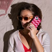 Selencia Coque arrière Vivid Samsung Galaxy S21 FE - Wave Vibes Lipstick