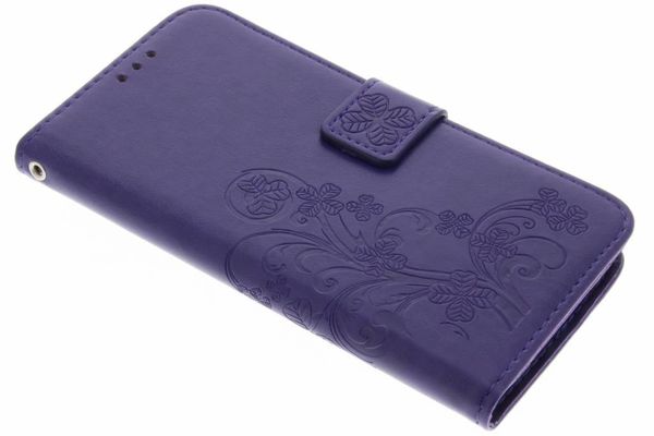 Etui de téléphone Fleurs de Trèfle Samsung Galaxy S7 Edge