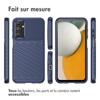 imoshion Coque Arrière Thunder Samsung Galaxy A15 (5G/4G) - Bleu foncé