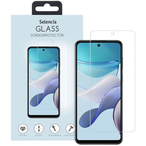 Selencia Protection d'écran en verre trempé Motorola Moto G53 / Moto G34