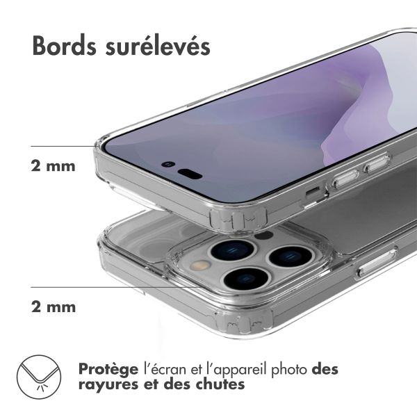 Accezz Coque Xtreme Impact Apple iPhone 14 Pro Max - Transparent