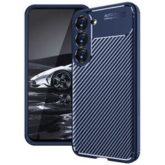 imoshion Coque silicone Carbon Samsung Galaxy S23 Plus - Bleu