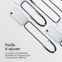 imoshion Coque MagSafe avec cordon amovible Apple iPhone 16e - Transparent