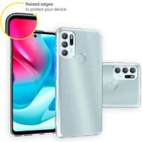 Accezz Coque Clear Motorola Moto G60s - Transparent