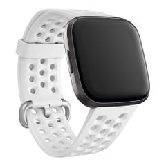 Fitbit Bracelet Sport silicone Fitbit Versa / Versa 2 / Versa Lite - Taille S - Blanc