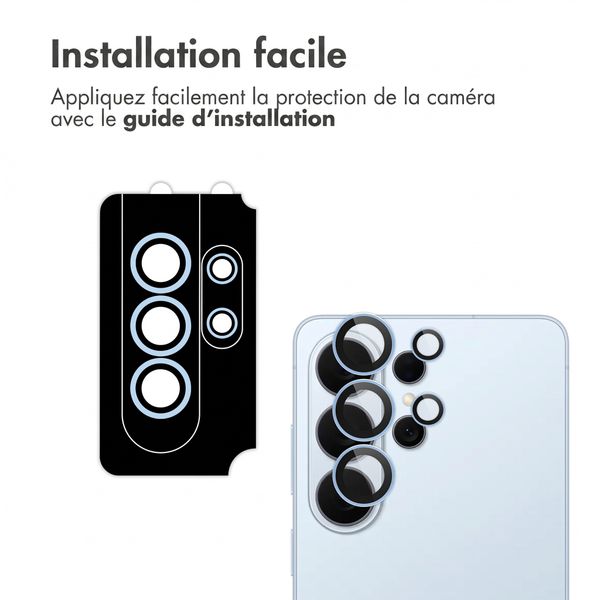 imoshion Lot de 2 protections d'objectif de caméra Samsung Galaxy S26 Ultra - Sky Blue