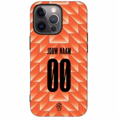 Crée ta propre coque arrière Nederlands Elftal Apple iPhone 13 Pro - Équipe nationale néerlandaise '88