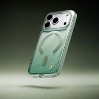 iDeal of Sweden Coque Clear MagSafe Apple iPhone 16 - Sage Green