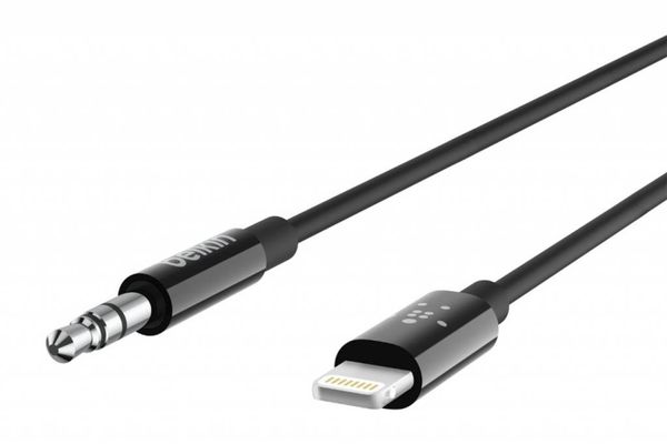 Belkin Câble Lightning vers audio Jack 3,5 mm - 0,9 mètres