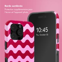 Selencia Coque arrière Vivid Apple iPhone 16 Pro - Wave Vibes Lipstick
